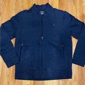 Polo by Ralph Lauren Dark Blue zip up lightweight jacket